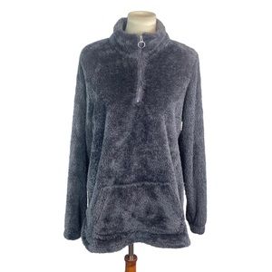 Woman’s Christopher & Banks pullover fleece jacket size L